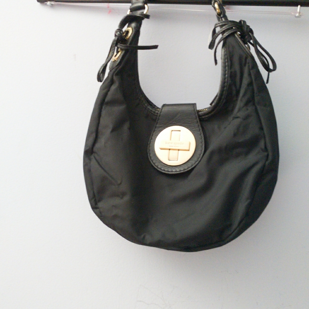 Nylon small hobo bag